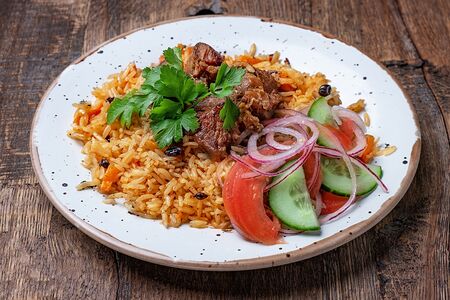 Плов с говядиной