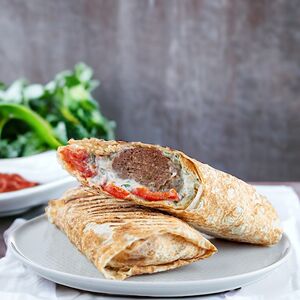 Люля из баранины в лаваше