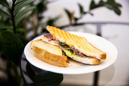 Сэндвич с семгой