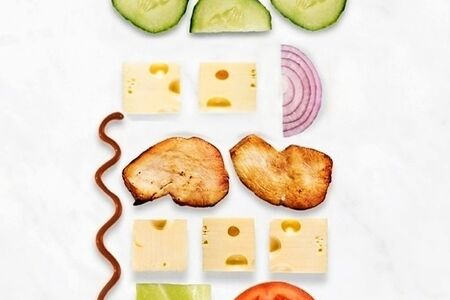 Дёнер с сыром