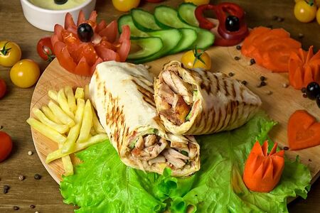 Шаурма Вид №4 маленькая