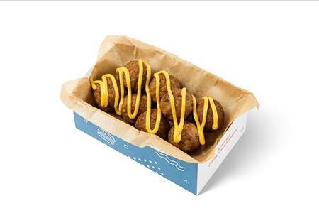 Фрикадельки с горчичным соусом 16 шт