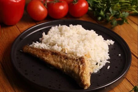 Минтай жареный