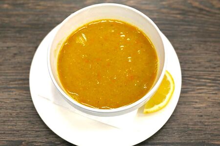 Суп чечевичный