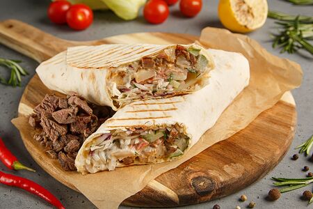 Шаурма с говядиной