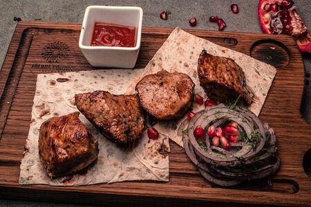 Шашлык из вырезки телятины