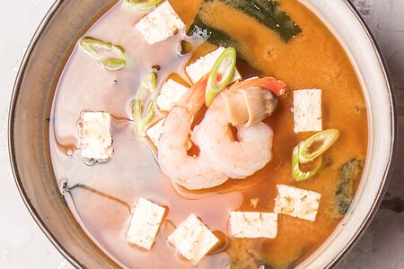 Мисо суп с креветкой