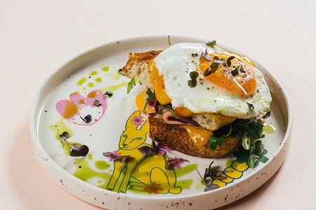 Тост крок-мадам