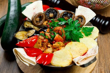 Садж из куриного филе