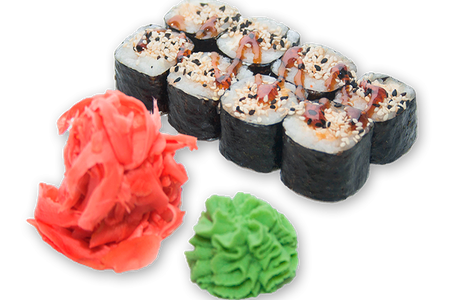 Маленький ролл с омлетом и сыром 8 шт