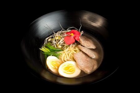 Рамен с курицей