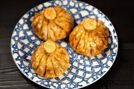 Жареные Хинкали с бараниной