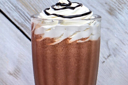 Шоколадно-банановый коктейль