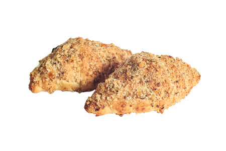 Круассан с кленовым сиропом и грецким орехом