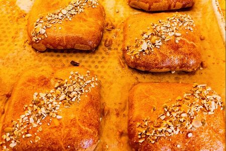 Пирожки с тыквой на бездрожжевом тесте