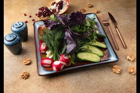 Нарезка из свежих овощей