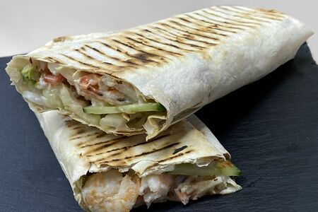 Шаурма с креветками