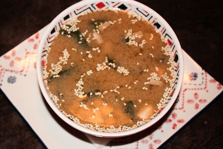 Мисо с лососем