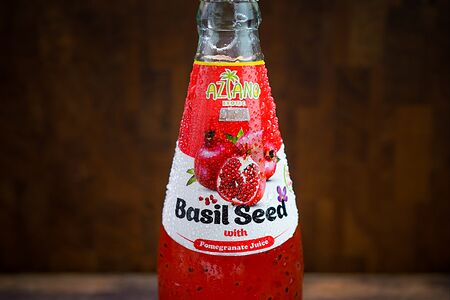 Aziano нектар граната с семенами базилика