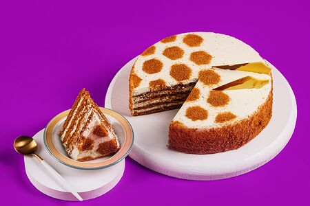 Торт Медовик со сливками