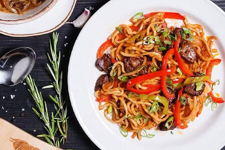 Лагман жареный