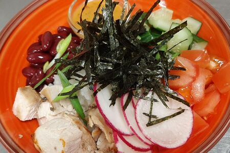 Поке с курицей