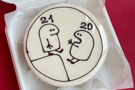 Бенто торт Прощай 20