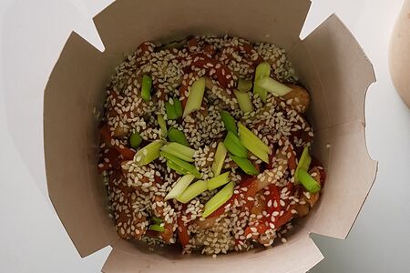 Вок с курицей