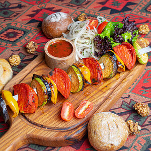 Овощи на мангале