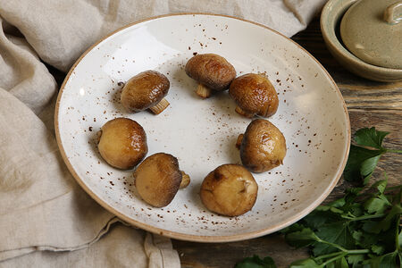 Шампиньоны на гриле