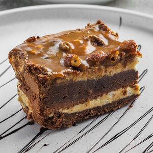 Пирожное Карамельно-ореховое