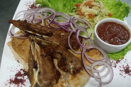 Шашлык из баранины (антрекот)