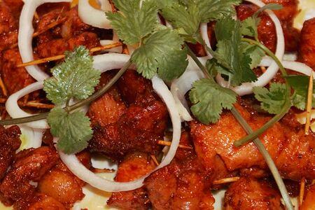 Шашлычки из свинины на шпажках