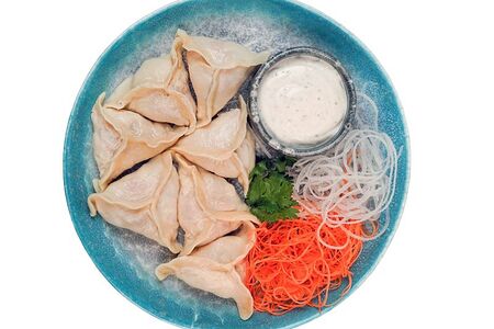 Пельмени по-царски отварные