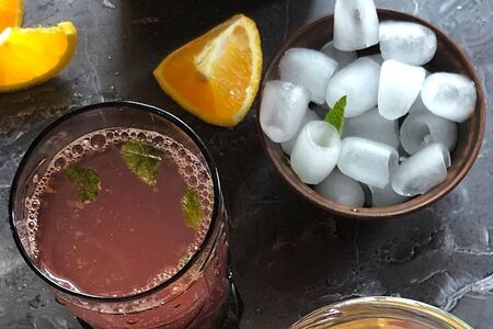 Лимонад Манго-банан-лимон