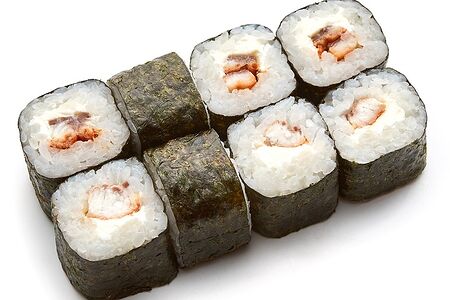 Маки с угрем и сыром