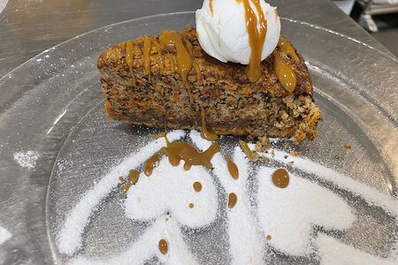 Морковный пирог