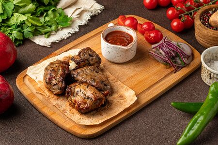 Шашлык из cвинoй шейки