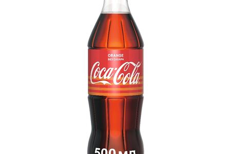 Напиток Кока-Кола Апельсин Зеро газированный 0.5 л