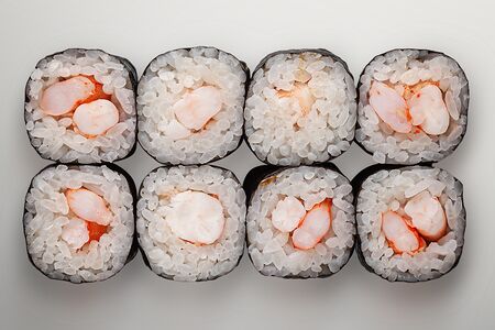 Маки с креветкой