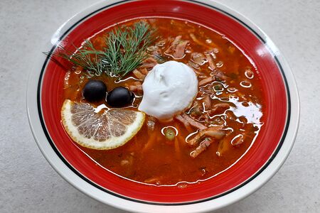 Солянка сборная мясная