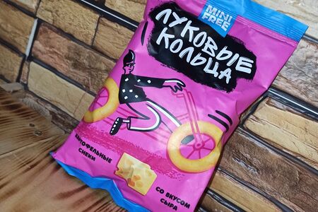 Луковые кольца со вкусом сыра