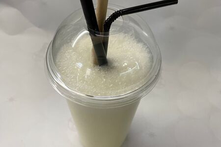 Молочный коктейль карамельный