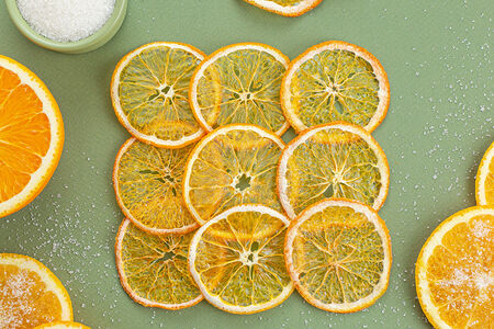 Апельсиновые колесики