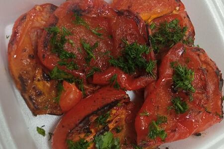 Болгарский перец на гриле