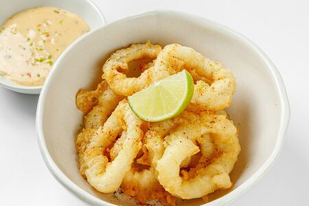 Хрустящий кальмар, тайский айоли