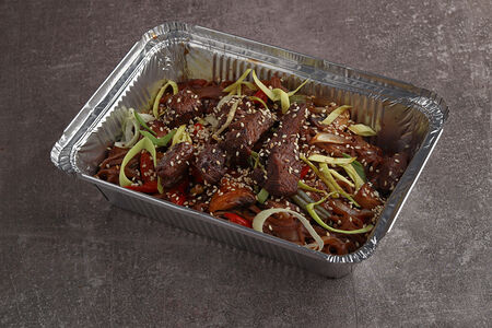 Удон с говядиной