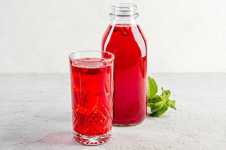 Морс брусничный