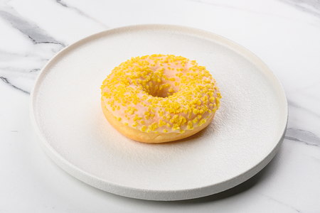 Лимонный донат