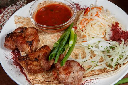 Шашлык из телятины